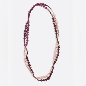 Noonday Plum Rope Necklace NWT